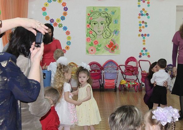 Проблем с местами в детских садах Североуральска нет. Количество детей уменьшается