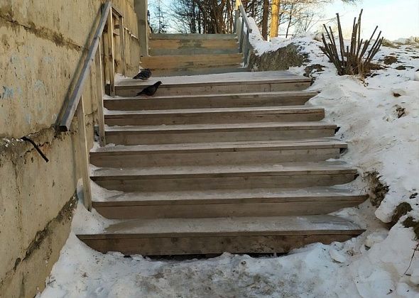 У лестницы - новые ступеньки