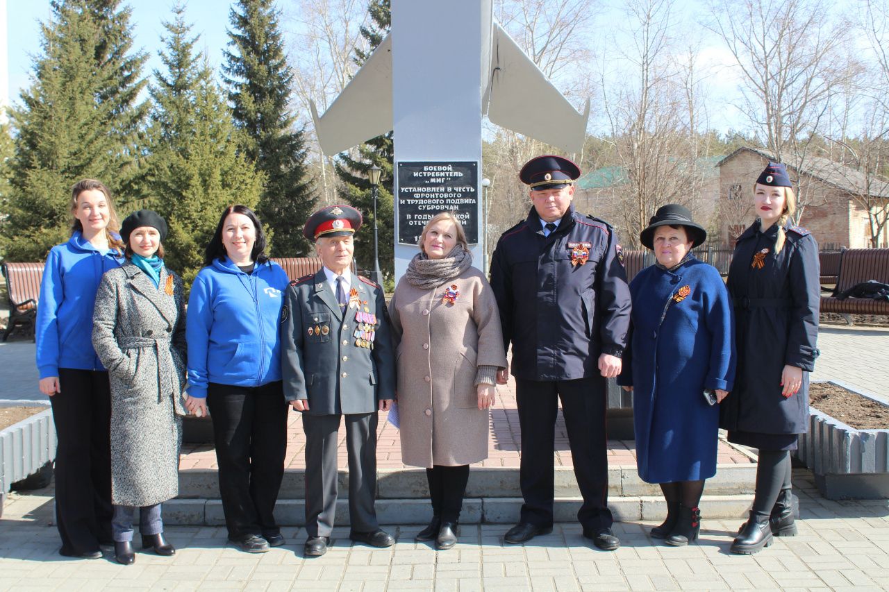 К Всероссийской акции «С нами Победа!» присоединились сотрудники полиции ОМВД «Североуральский»