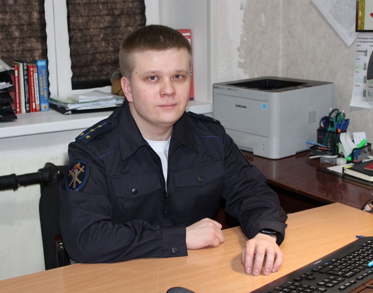 Полицейские поздравляют коллег с Днем образования следственных органов в системе МВД России