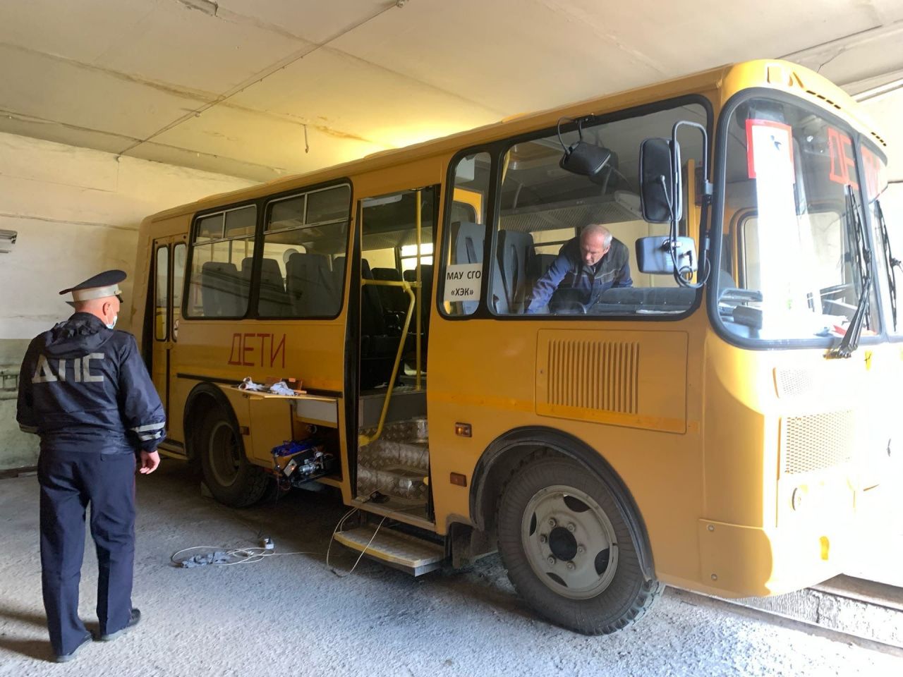 ГИБДД проверила школьные автобусы перед 1 сентября