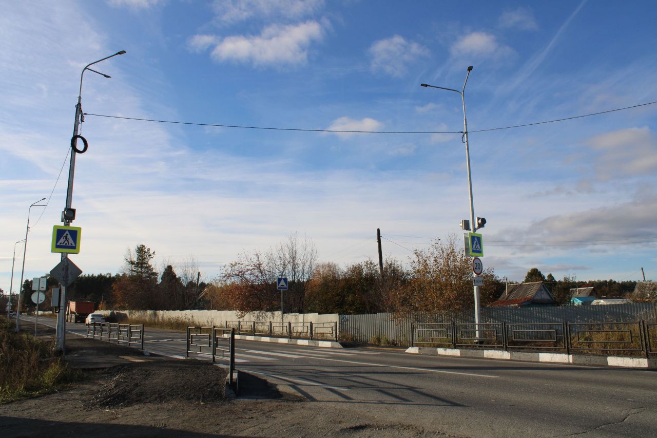 В районе дач “40 лет СУБРа” оборудовали “пешеходник”