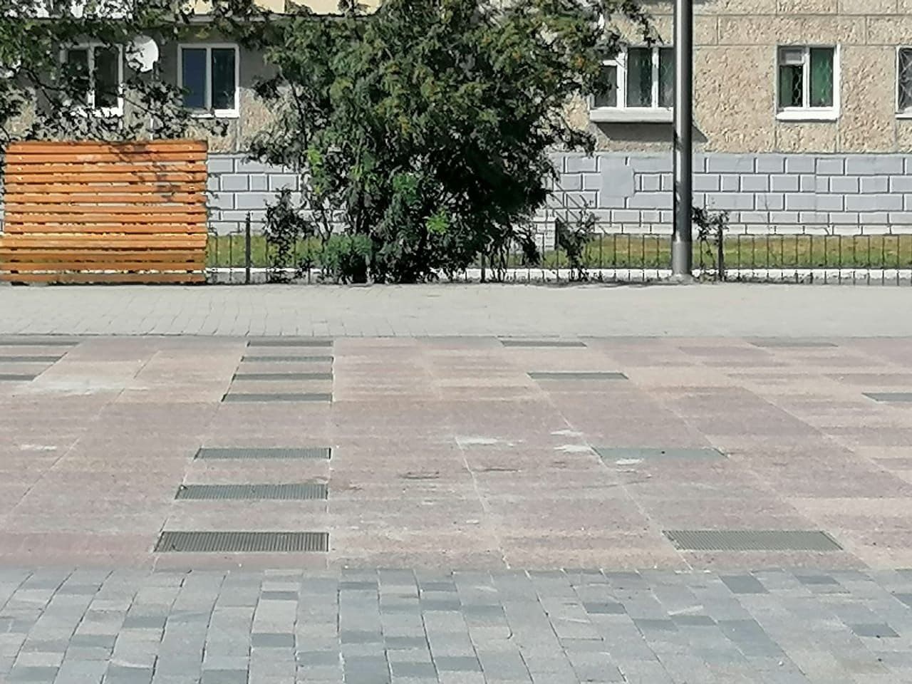 Фонтан в парке "Молодежный" не работает (фотофакт)