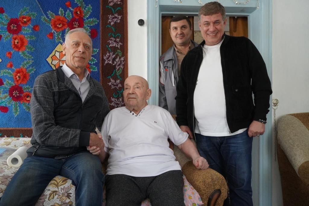 99-й день рождения празднует ветеран Великой Отечественной войны Леонид Константинович Хариенко