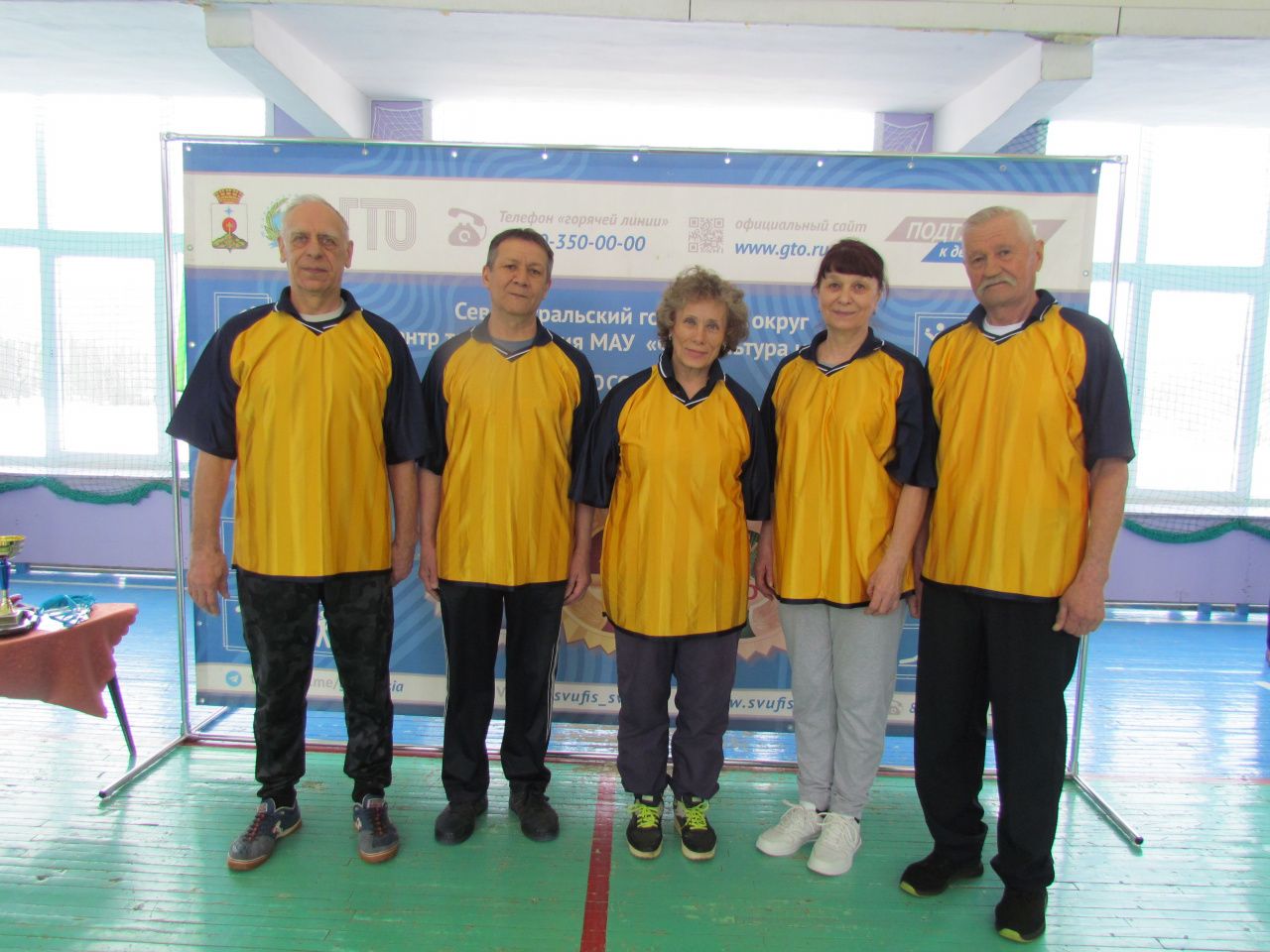 Команда ветеранов СУБРа победила в спортивном фестивале ГТО