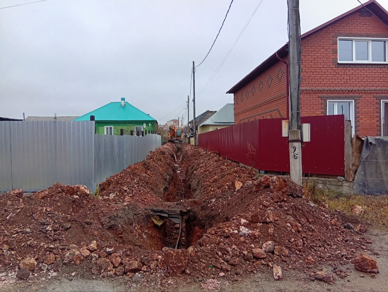 Газовики вернулись в проулки между улицами Пирогова и Первомайская