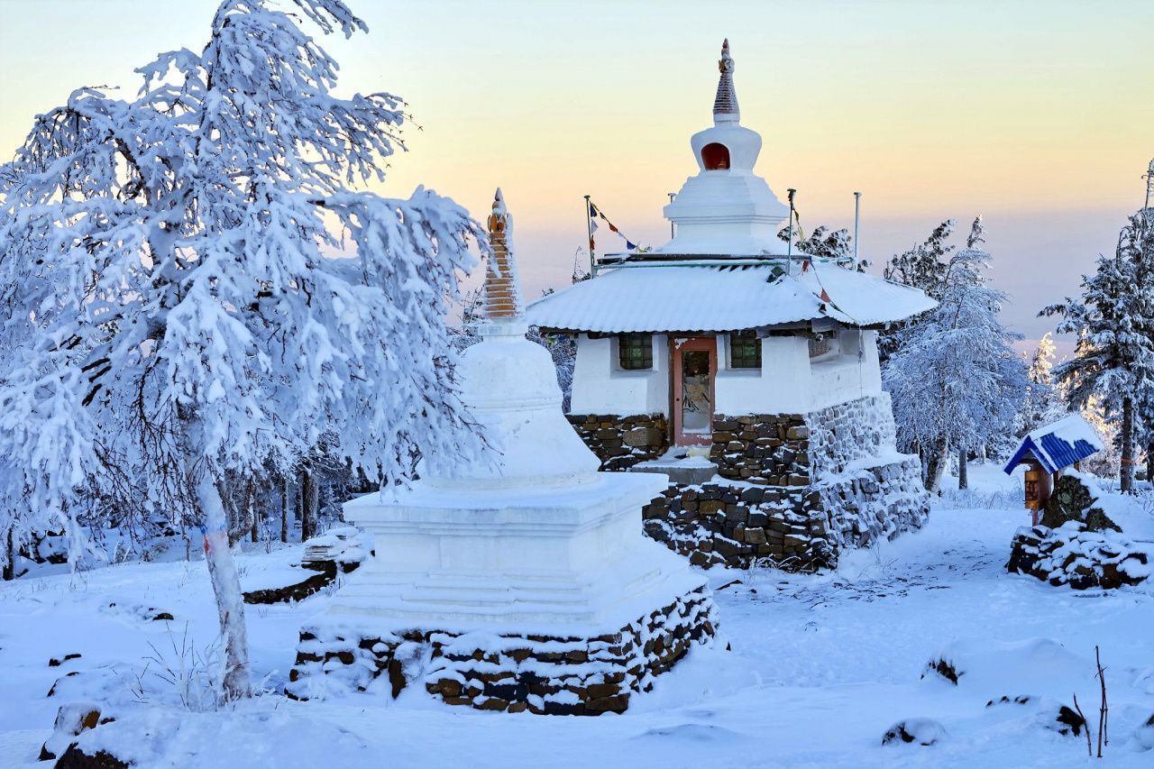 Дом уральского ламы. Фоторепортаж из монастыря 