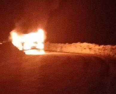 21 января в Баяновке сгорел автобус. “Виноват водитель”, - говорит Смышляев
