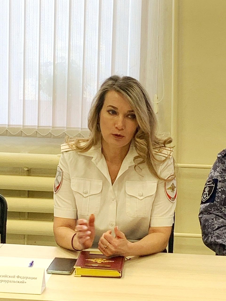 Сотрудник полиции рассказала о трудоустройстве в ОВД на «Ярмарке вакансий» в центре занятости