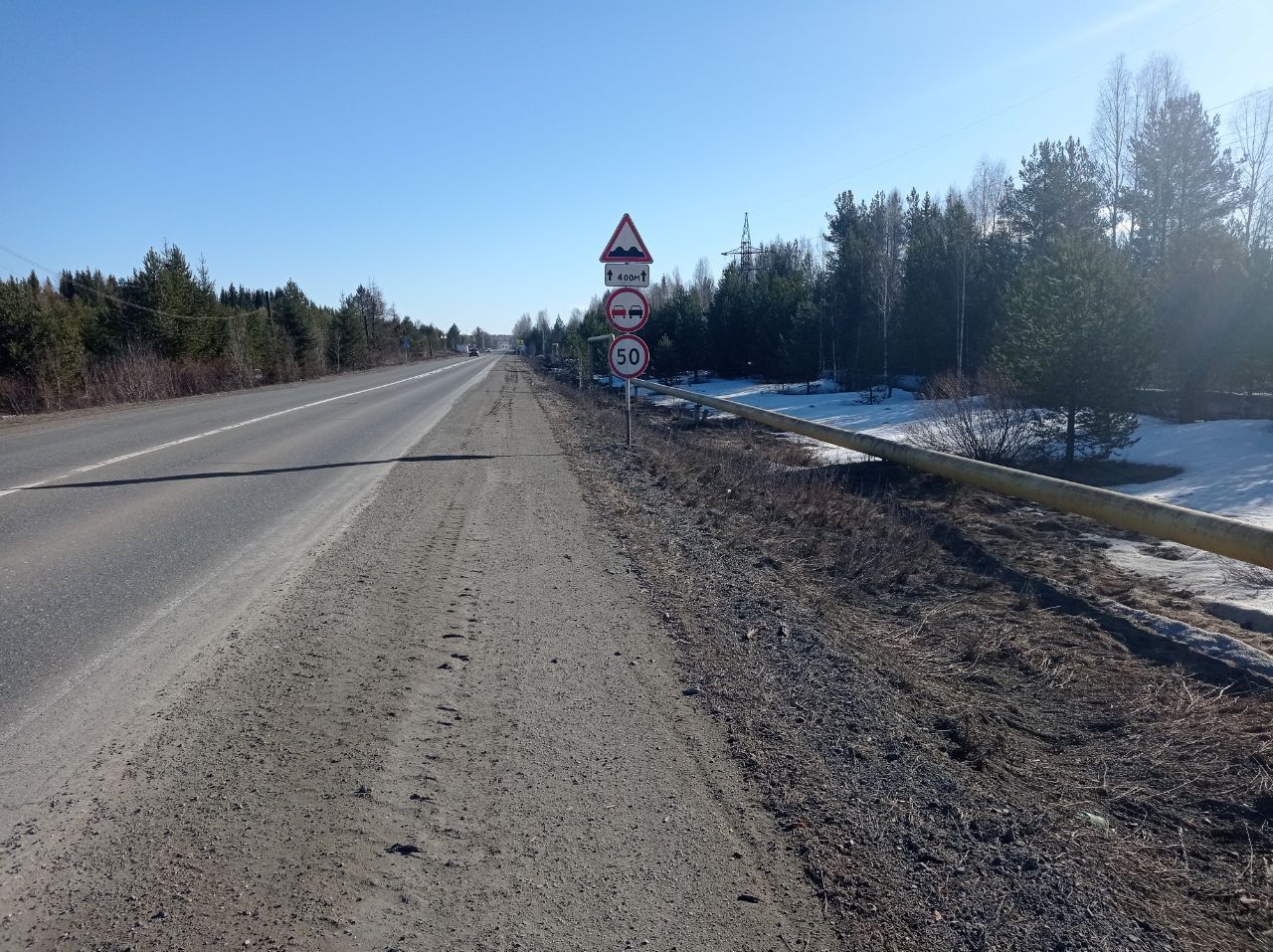 ГИБДД: Разметку у Кальи, не соответствующую знаку “Обгон запрещен”, приведут в порядок  