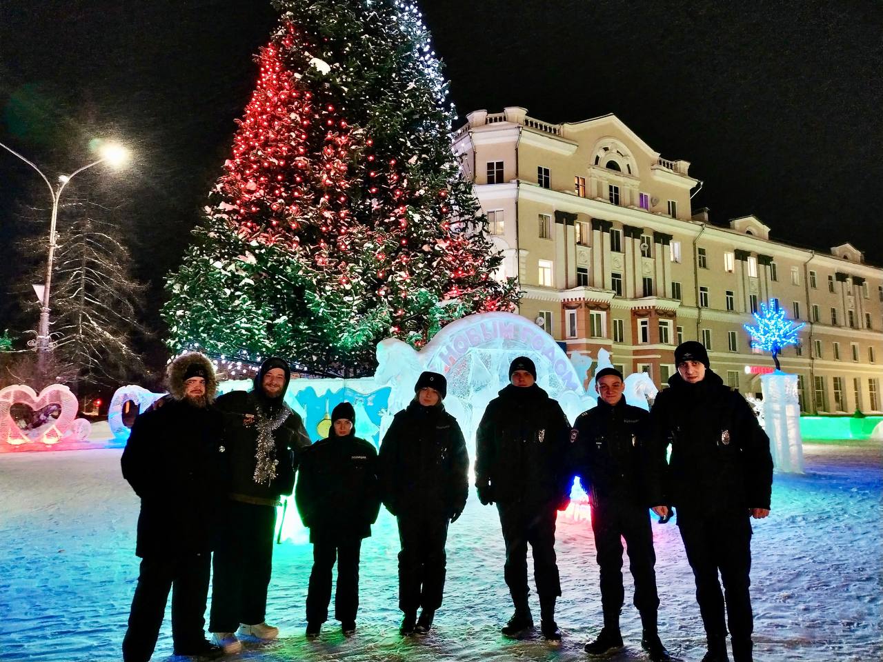 Для обеспечения общественного порядка были задействованы 40 сотрудников полиции