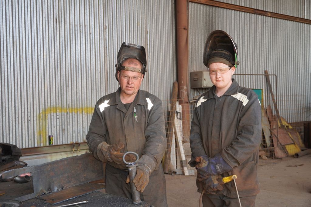 Студент политехникума проходит производственную практику на шахте «Черемуховская» 