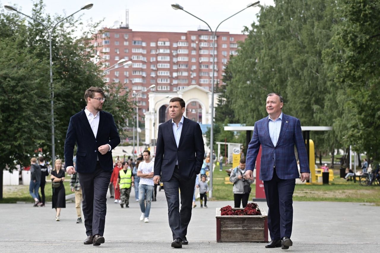 В Свердловской области за 5 лет благоустроили 343 парков, площадей и набережных