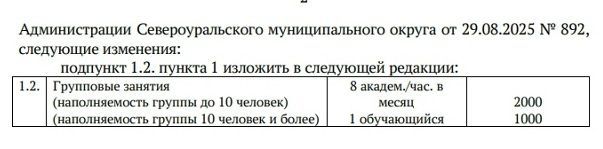 Администрация утвердила цены на платные услуги в Детской школе искусств