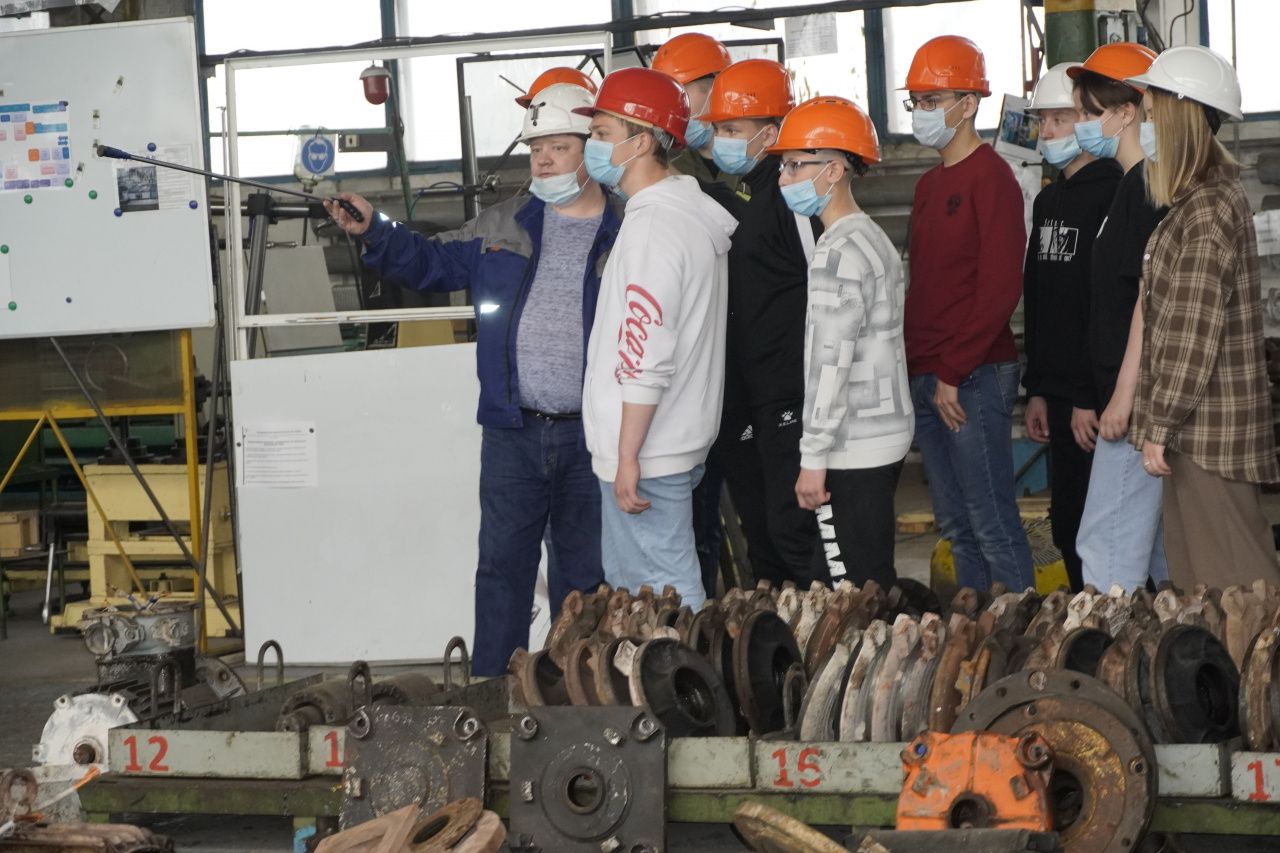 Североуральский центр занятости организовал экскурсию для школьников в объединенный энергоцех филиала ИСО