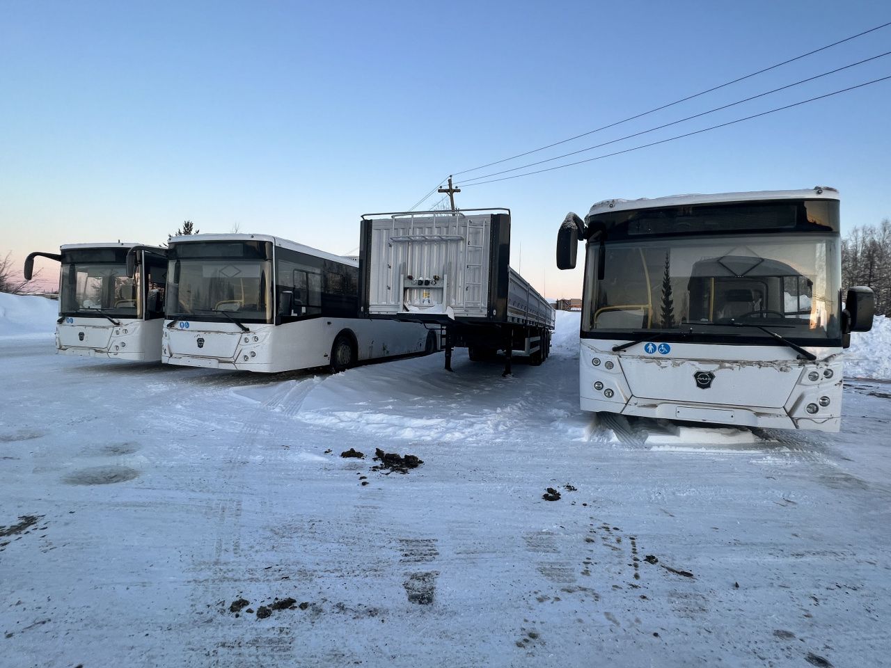 На СУБР поступили новые автобусы марки ЛИАЗ