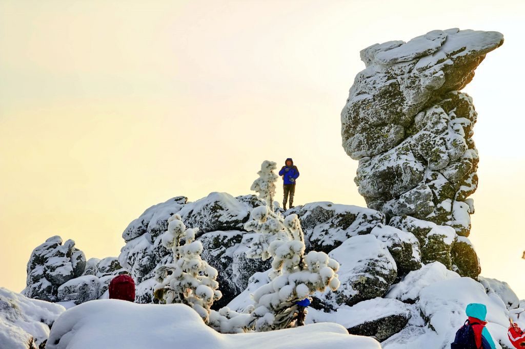 Скала Верблюд - одна из достопримечательностей горы Качканар, приманка для туристов. Фото: Вадим Аминов, "ВК - Медиа"
