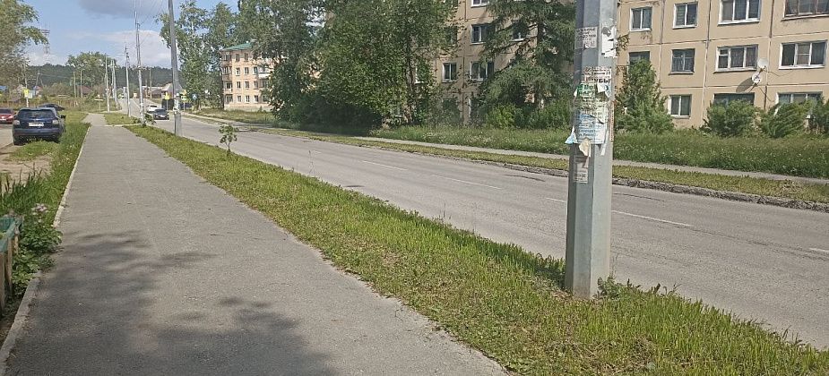 Жительница Североуральска просит посадить деревья на улице Белинского