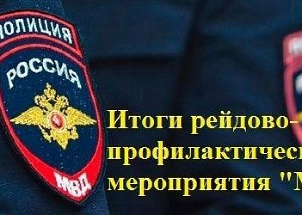 Североуральская полиция подвела итоги рейдово-профилактического мероприятия «Малыш»