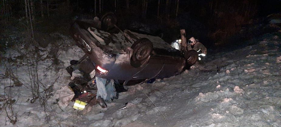 В аварии на Бокситах серьезно никто не пострадал, но машины разбиты 