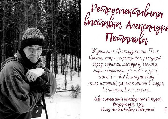В музее Североуральска оформлена ретроспективная выставка работ Александра Потапова