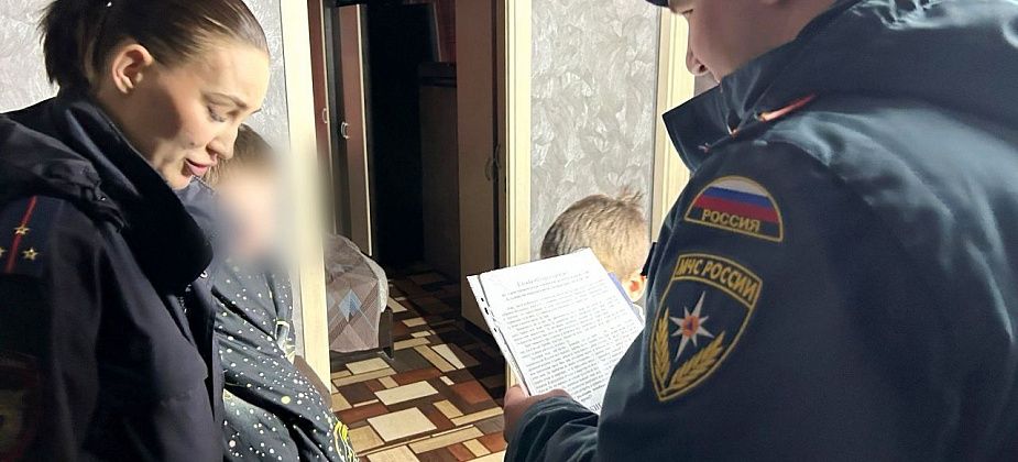 Инспектор ПДН и сотрудники 53 пожарно-спасательной части провели профилактические рейды