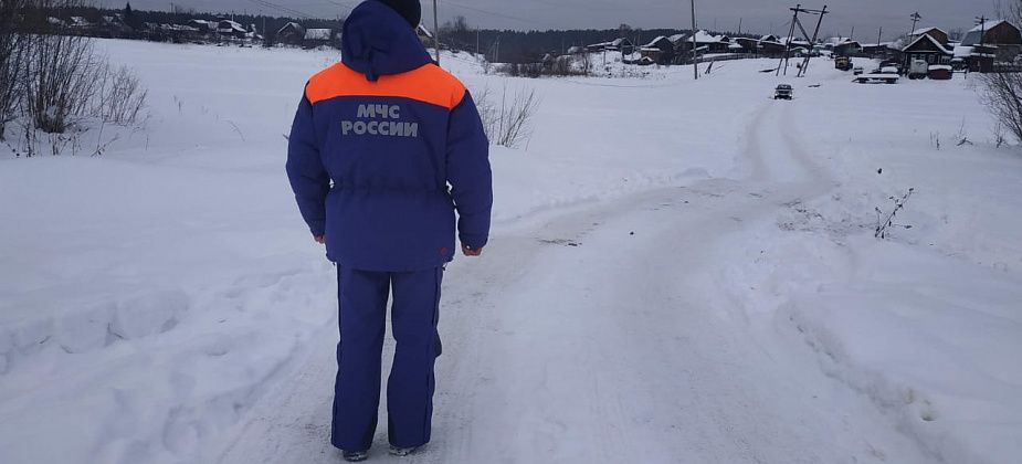 На севере Свердловской области выявлено 10 незаконных ледовых переправ. Одна из них в Североуральском горокруге