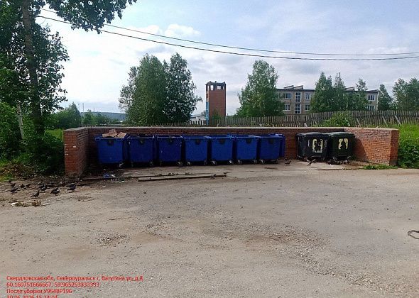 «Рифей» комментирует вопрос североуральцев и ответ депутатов по поводу уборки мусора с контейнерной площадки