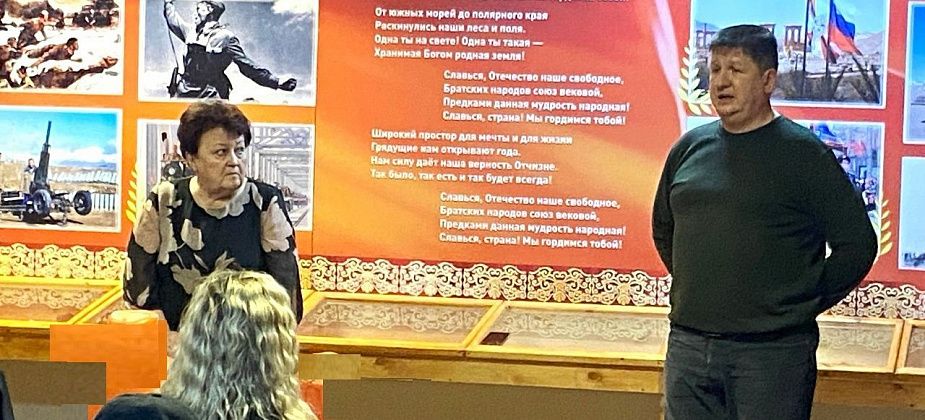 В музее ОМВД для стажеров полиции провели урок мужества в честь 80-летия Победы