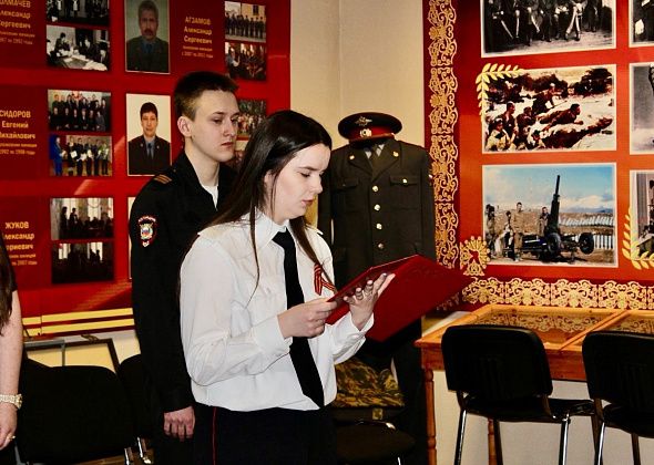 В ОМВД России «Североуральский» состоялась торжественная церемония принятия Присяги и вручения погон