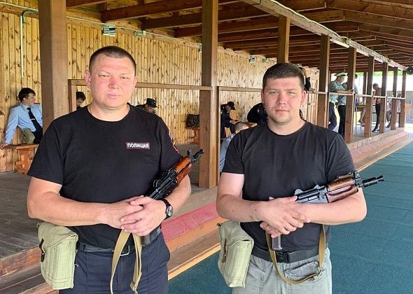 Наши полицейские - лучшие в Первенстве областного главка по стрельбе  