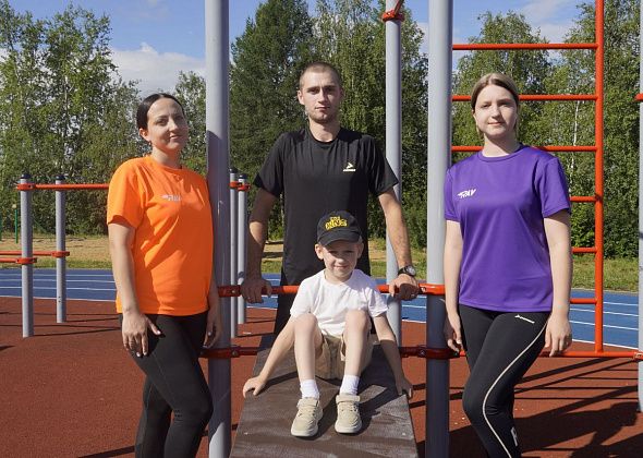 Легкая атлетика объединила семью субровчан Константина и Кристины Митрофановых