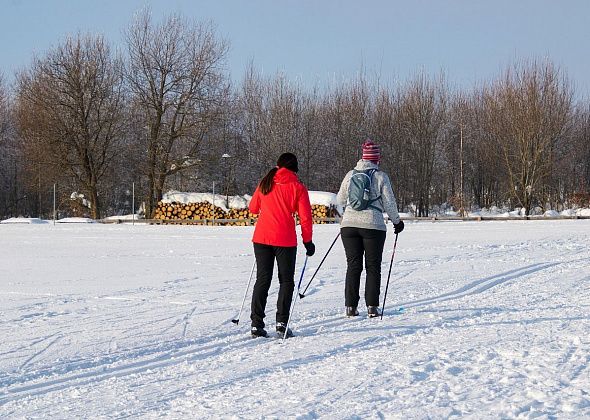 В Североуральске определили победителей спортивного забега "Лыжни России"