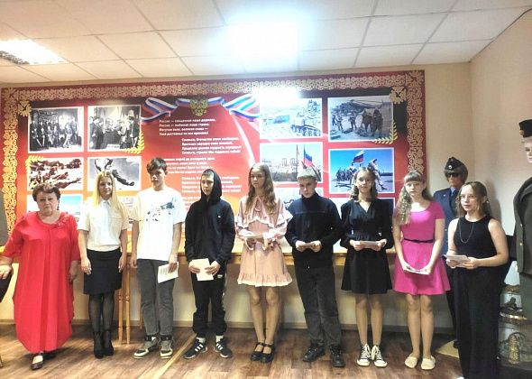В музее отдела МВД Североуральска  в преддверии Дня России юным гражданам вручили первые паспорта
