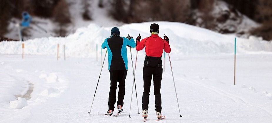 В Североуральске пожарные соревновались в лыжных гонках