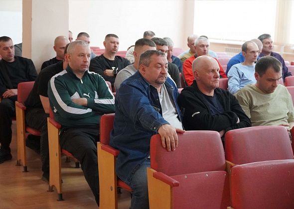 Управляющий директор СУБРа Виталий Матвеев встретился с коллективом шахты «Кальинская»