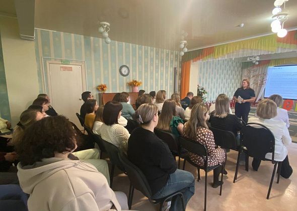 В североуральском детсаду прошло собрание с участием автоинспектора