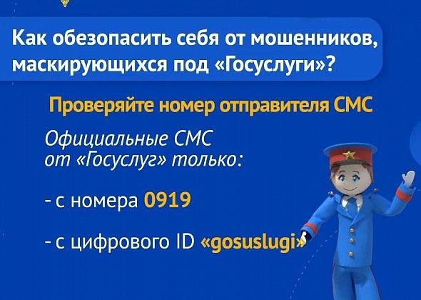 Полиция Североуральска предупреждает. Как обезопасить себя от мошенников, маскирующихся под «Госуслуги»