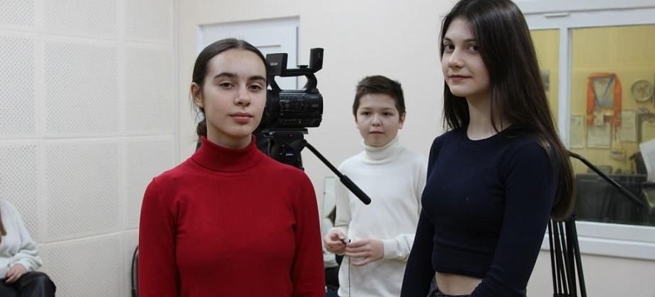 Специалисты телестудии СУБРа провели экскурсию для восьмиклассников школы №11 ﻿