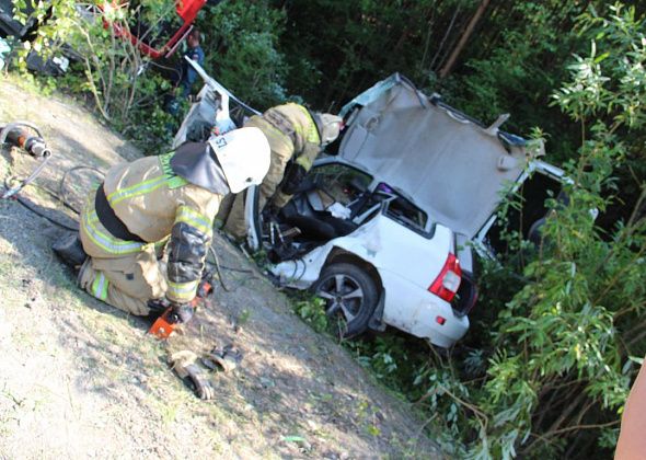 В больнице скончался водитель “Лады”, которая попала в ДТП под Ключевым