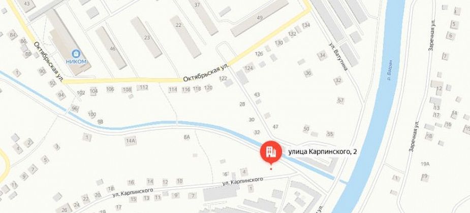 В Североуральске на улице Карпинского сдается в аренду земельный участок под строительство дома