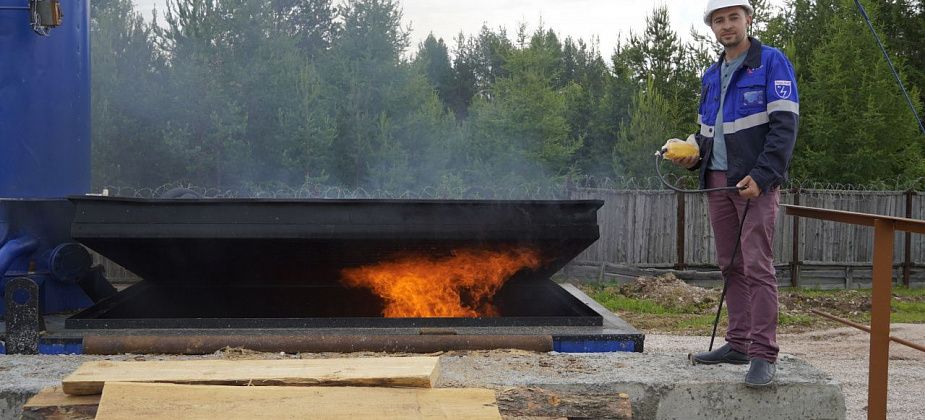 Участок деревообработки шахты «Кальинская» обзавелся топливным котлом