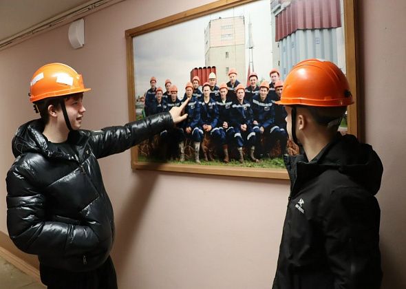Девятиклассники 13 школы побывали на шахте «Черемуховская»