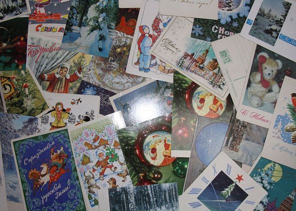 Почтовая карточка как искусство. В серовской семье хранится коллекция новогодних открыток