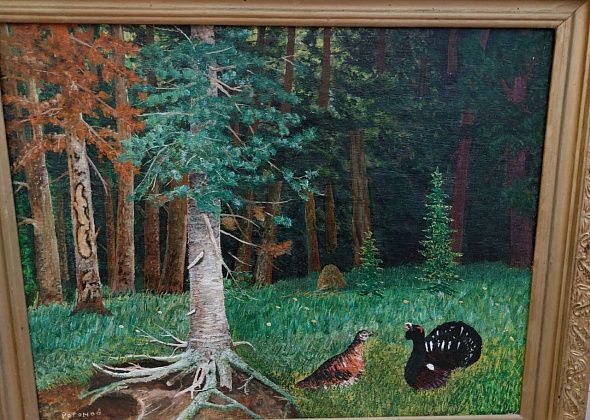 Любите творчество художника Виктора Рогонова? Картины “Глухарь” и “Осенний лес” могут стать вашими