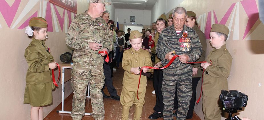К 80-летию Победы в школе №9 открыли музей боевой славы (ФОТО)