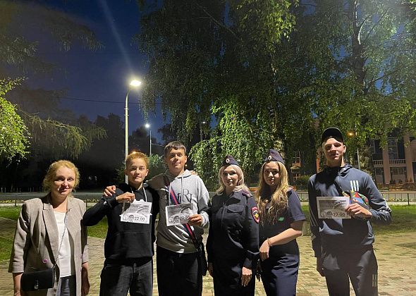 Полиция выявила 4 несовершеннолетних, находившихся в ночное время в общественных местах без взрослых