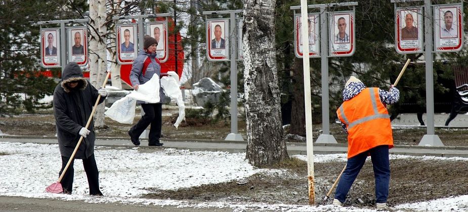 На СУБРе прошли субботники - субровчане собрали тонны мусора