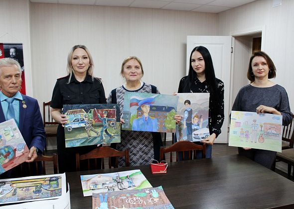 Победители первого этапа конкурса детского рисунка «Полиция глазами детей - 2025» в Североуральске