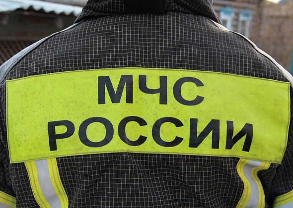 В Североуральске горело бесхозное строение